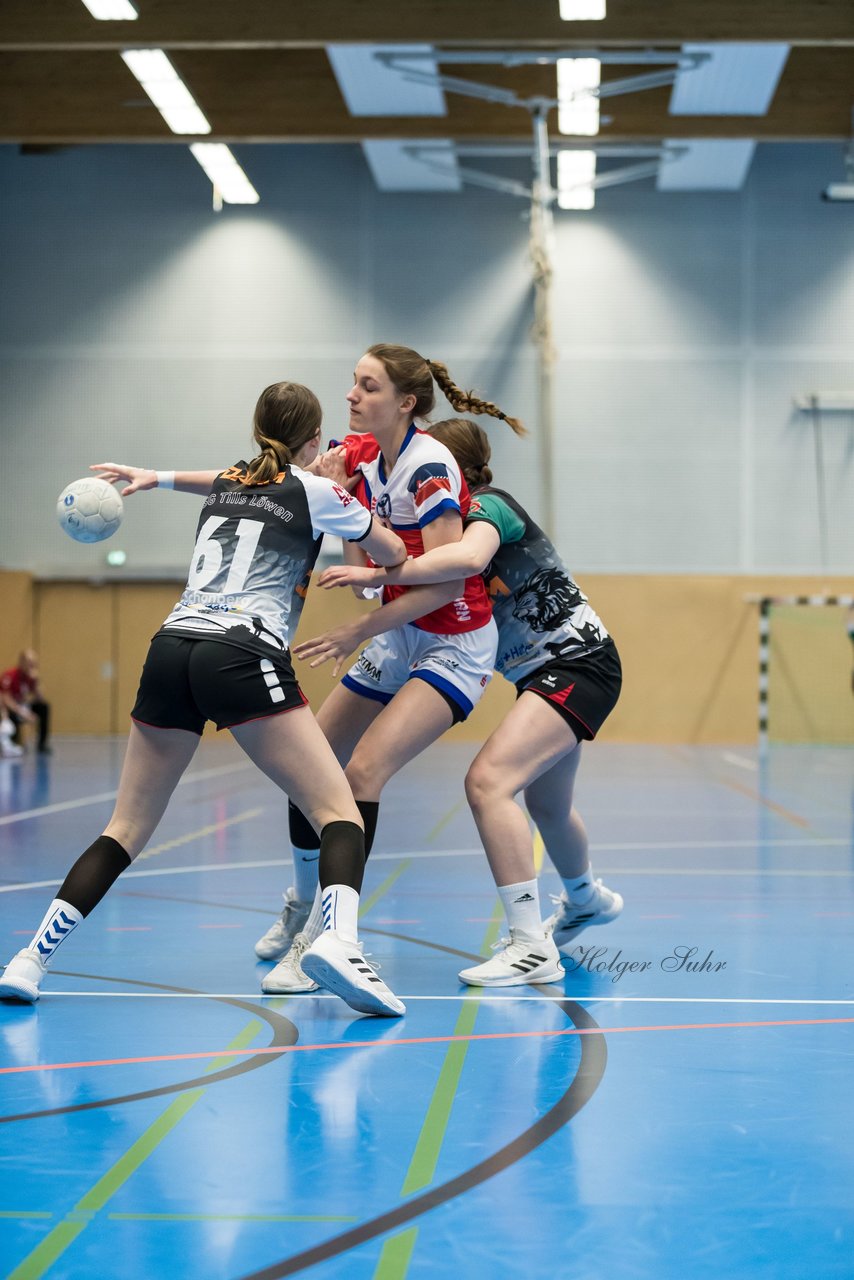 Bild 36 - wBJ HC Quickborn - HSG Tills Loew. : Ergebnis: 19:20